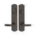 Entry Set Front Door Handle with Lincoln Lever