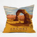 Anderson Design Group Polyester Arches Indoor/Outdoor Throw Pillow