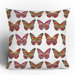 Bianca Green Butterflies Fly Throw Pillow