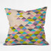 Bianca Green Polyester Completely Incomplete Indoor/Outdoor Throw Pillow