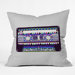 Bianca Green Polyester Mix Tape No 10 Indoor/Outdoor Throw Pillow