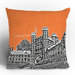 Bird Ave Princeton University Throw Pillow