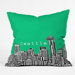 Bird Ave Polyester Seattle Indoor/Outdoor Throw Pillow