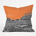 Bird Ave Texas Longhorns Throw Pillow