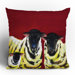 Clara Nilles Lemon Spongecake Sheep Throw Pillow