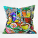 Robin Faye Gates Polyester I Should Give Relish A Try Indoor/Outdoor Throw Pillow
