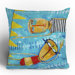 Robin Faye Gates Swimming Is Hard Throw Pillow