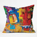 Robin Faye Gates Polyester Sylvia Needs Eggs Indoor/Outdoor Throw Pillow