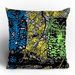 Romi Vega Bright Owl Throw Pillow