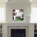 Bird Wanna Whistle Nail Polish Custom Clock