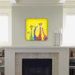 Clara Nilles Jellybean Giraffes Custom Clock
