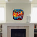 Madart Inc. Summer Snow Modern Clock