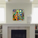 Robin Faye Gates Musical Chairs Custom Clock
