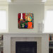 Robin Faye Gates with Bebe Wall Art
