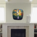 Robin Faye Gates forest for Trees Modern Clock