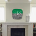 Bird Ave Notre Dame Modern Clock