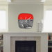 Bird Ave Ohio State Buckeyes Modern Clock