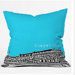 Bird Ave Chapel Hill Throw Pillow