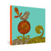 Valentina Ramos Bird In The Flower Gallery Wrapped Canvas