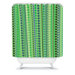Romi Vega Retro Shower Curtain