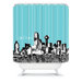 Bird Ave Dallas Shower Curtain