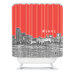 Bird Ave Miami Shower Curtain