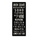Union Square Sign Art