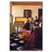 The Music Lesson Canvas Wall Art