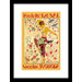 Paulette Duval and Vaceslv Svoboda Dance Framed and Matted Print