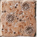 Italian Country 4" x 4" Floral Deco in Rosa (Set of 3)