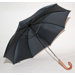 Classic Black Doorman Umbrella with Curved Handle