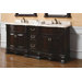 Crest 72" Double Bathroom Vanity