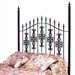 Gothic Gate Wrought Iron Headboard