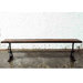 V32 Oak and Cast Iron Picnic Bench