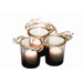 Costa Brava Glass Votive Holder
