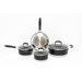 Induction Ready Non Stick 7 Piece Cookware Set
