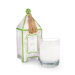 Classic Toile Viennese Blooms Pagoda Candle