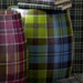 Au Courant Tartan Garden Stool