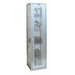 MaxView One Wide Single Tier Locker in Sport Silver (Assembled)