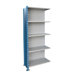 H-Post High Capacity Shelving 5 Adjustable Shelves Add-on Unit Closed Style