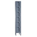 Heavy-Duty Ventilated Locker 6 Tier 1 Wide (Assembled)