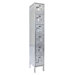 304 Stainless Steel Locker 6 Tier 1 Wide (Assembled)