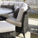 Outdoor Gulf Shore Dining Arm Chair with Cushion