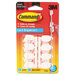 Command Cord Clip with Adhesive, 8/Pack
