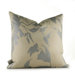 Morning Glory Organic Pillow in Silver