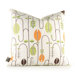 Aequorea Carnival Pillow in White and Sunshine