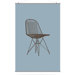 Modern Classics 1951 Slat in Cornflower and Chocolate