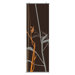 Morning Glory Tall Grass Slat in Charcoal and Rust 2