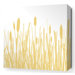 Cattails Stretched Wall Art in Sherbet