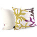 Reef Throw Pillow in Plum